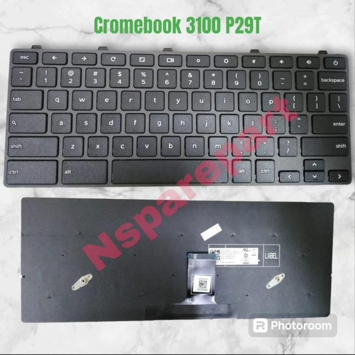 Keyboard laptop Chromebook 11 3100 5190 P29T