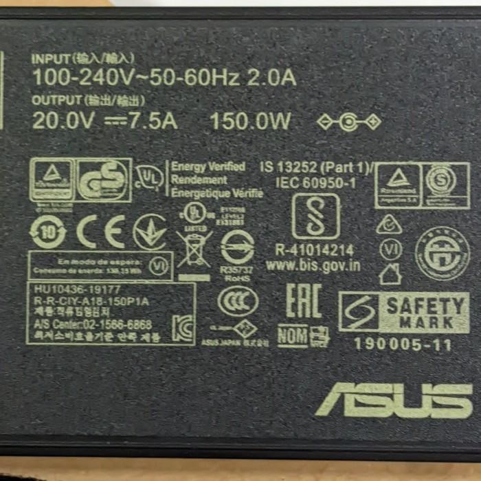 Adaptor Charger Laptop Asus 150W 20V 7.5A A18-150P1A ADP-150CH B