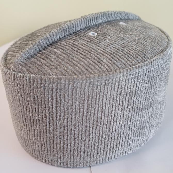 baru  PECI ASSAGOFAH BORDIR PUTIH, BLUDRU RUSIA - KOPIAH HAJI KUALITAS SUPER UKURAN PRIA DEWASA