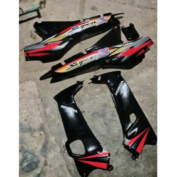 cover body sup4a x lama set plus sayap dalam supra x lama 2002