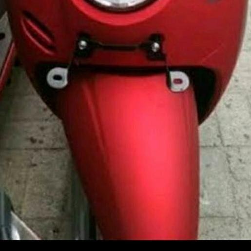 Sticker stiker skotlet merah doff PCX Scoopy red matte chrome Satin