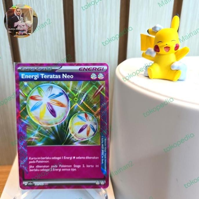 Energi teratas Neo ace spec indo paradoks andalan pokemon tcg