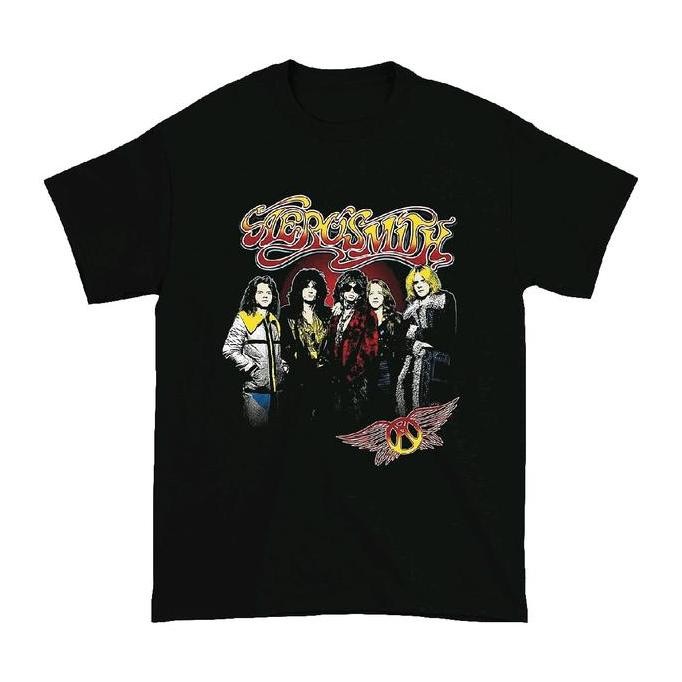 restock  Kaos Aerosmith Band Music Vintage / Baju Aerosmith Band Musik / Kaos Band Aerosmith / Baju 