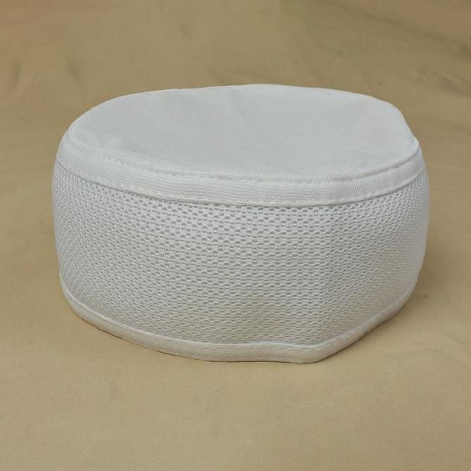 baru  peci taliban warna putih polos motif 4 harga terjangkau kualitas bagus