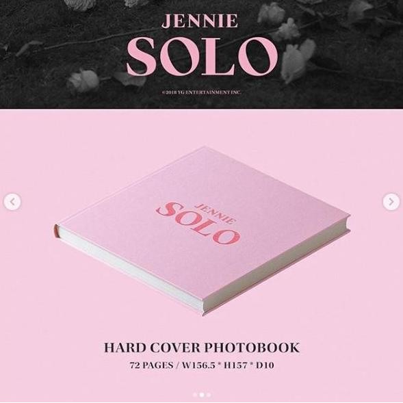 restock  JENNIE 'SOLO' Photobook