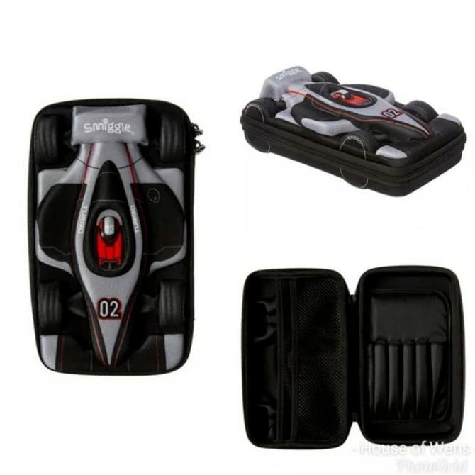 

Smiggle Pencil Case hardtop Race Kualitas Original