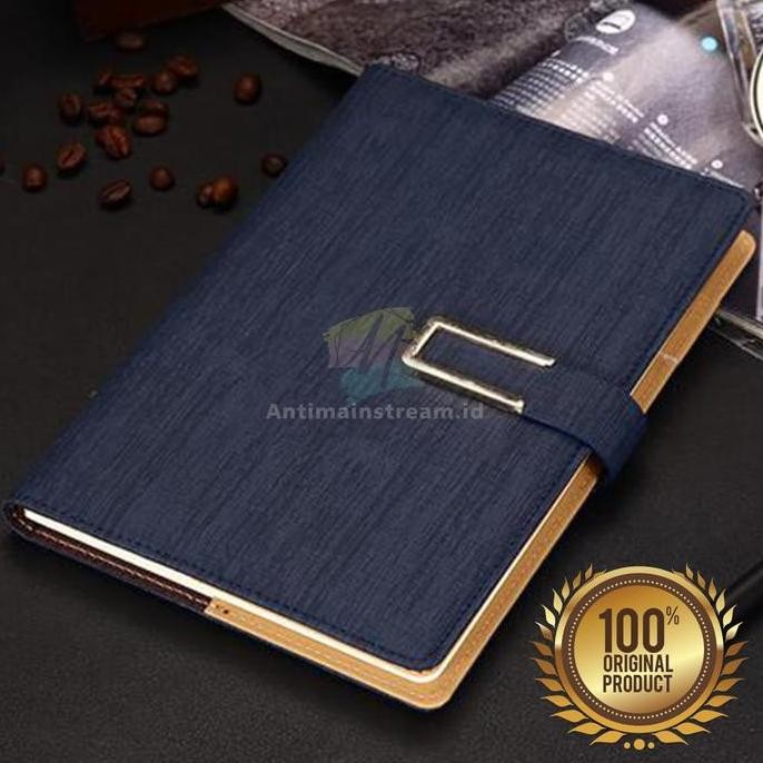 

READY Notebook Agenda Kulit Ukuran A5 | Buku Catatan Kerja Cover Kulit A5 NEW