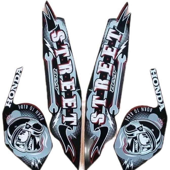 stiker striping motor honda beat street 2022 2023 full body standar original berkualitas terbaik & t