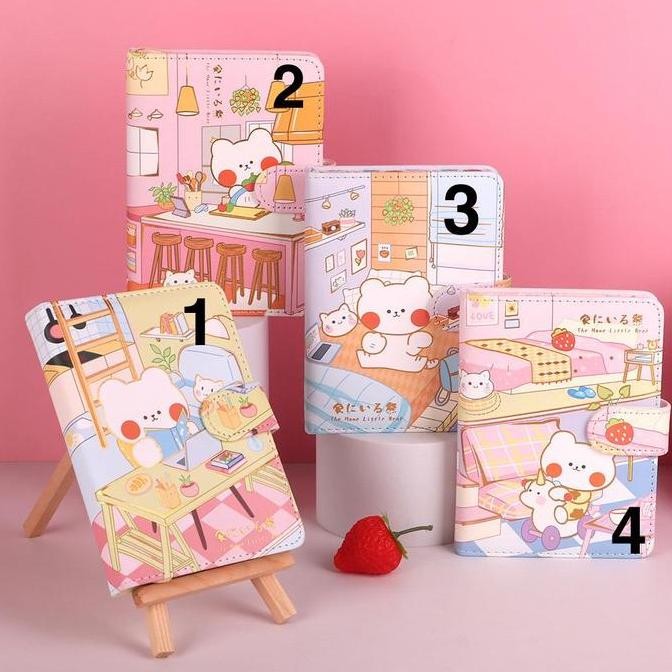 

READY Buku Diary Notebook Lucu Agenda Import THE HEART LITTLE BEAR NEW