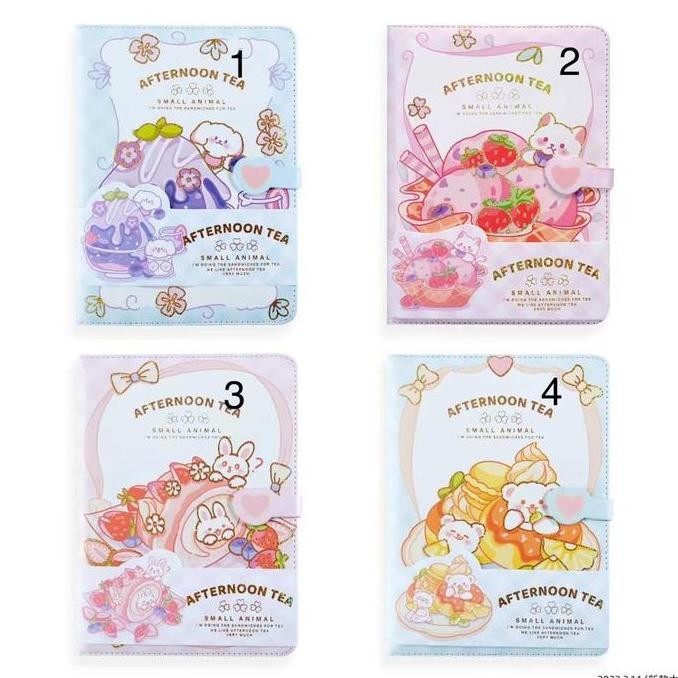 

READY Diary / Notebook AFTERNOON TEA / Agenda Lucu Import NEW