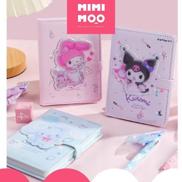 

READY MIMIMOO Jurnal 1 Set Diary Pulpen Sanrio Cinnamoroll Kuromi My Melody NEW