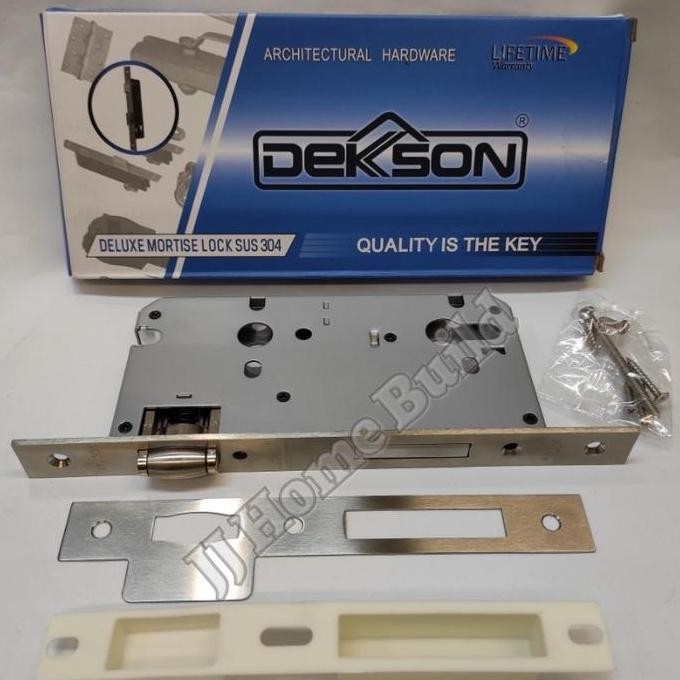 Body Pelor Dekson 60Mm/ Mortise Lock Mts Rl Dl 8685 Sss / Kunci Pintu