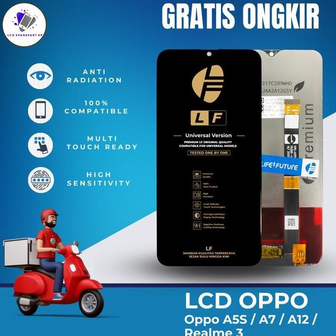 TERMURAH - LCD Oppo A5S / Oppo A7 / Oppo A12 / Realme 3 Universal Touchscreen