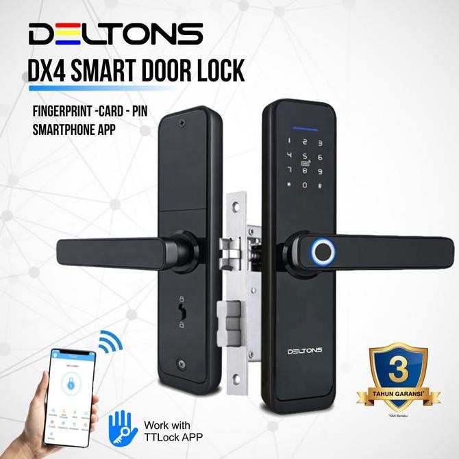 Kunci Pintu Digital Smart Door Lock Fingerprint Smart Lock