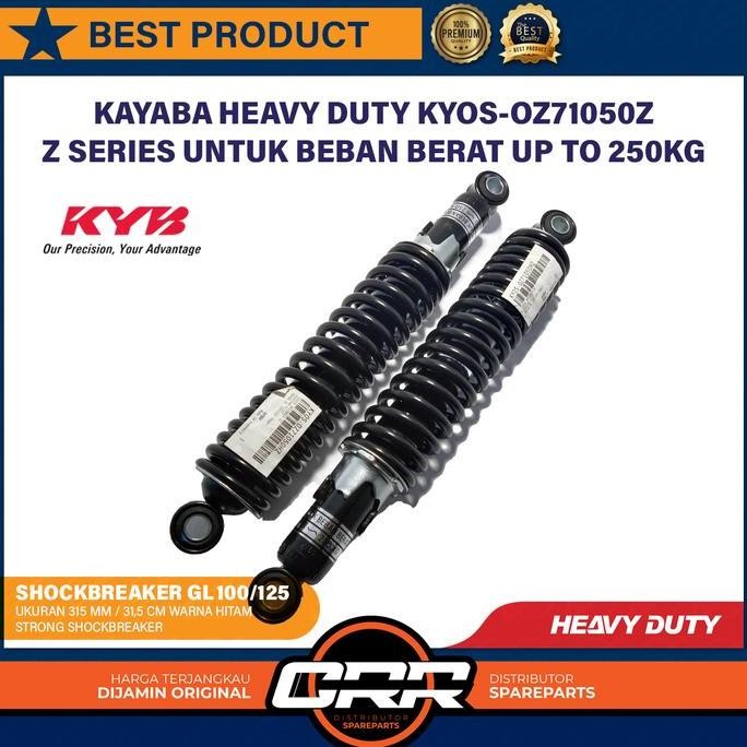 Shockbreaker Sok Belakang Kayaba Honda GL CB GL Pro Mega Pro Khusus Beban Berat Ukuran 315 MM Warna 