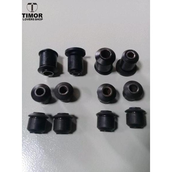 Bushing sayap timor 1 set depan dan belakang/ karet sayap mobil timor