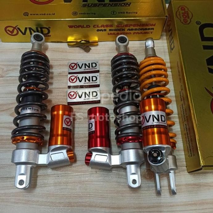 Shockbreaker tabung bawah click rebound Vario 125/150 VND