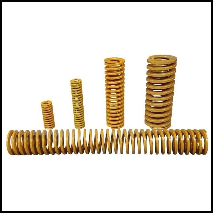 Per kuning 300mm OD 20 mm ID 10 mm yellow Coil Spring Mould 300 mm