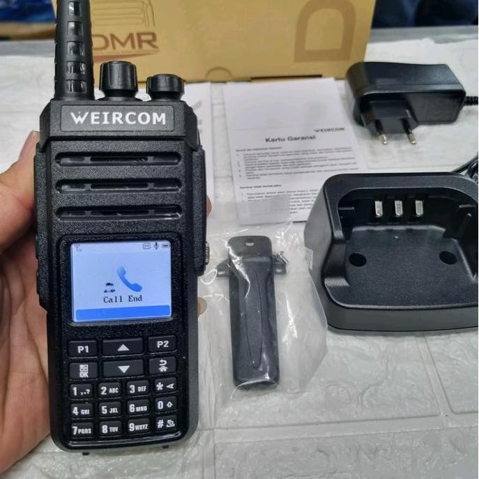 NEW HT WEIRCOM WR808 WR 808 DMR VHF ORIGINAL GARANSI RESMI