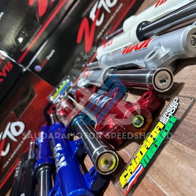 [KYB ZETO] SHOCK DEPAN ASSY UPSIDE DOWN SET ORINAL KYB KAYABA ZETO (KY0S-FF1020) PNP YAMAHA MIO SPOR