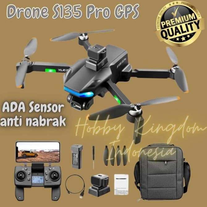 BEBAS ONGKIR - RC Drone Kamera S135 EISPro GPS Profesional Drone Terbaik
