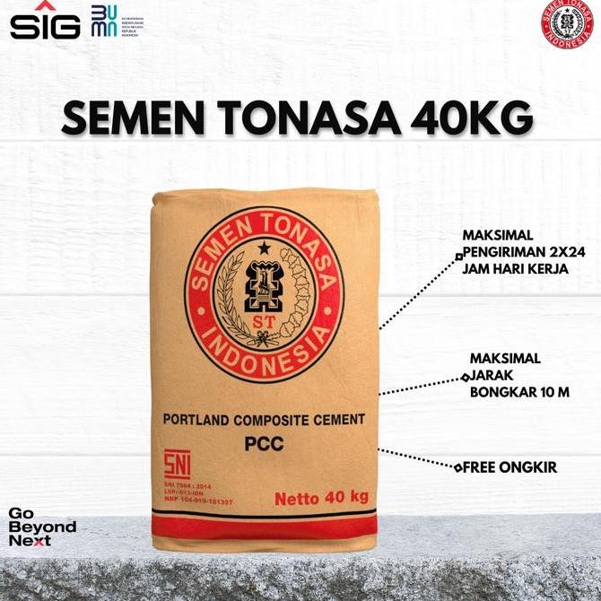 Semen Tonasa 40kg Area Sulawesi Selatan