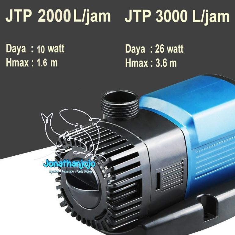 Premium Sunsun Jtp Pro Jpro 2000 3000 Jtp Low Eco Liter/Jam Sni Original Pompa Low Watt Aquarium Kol