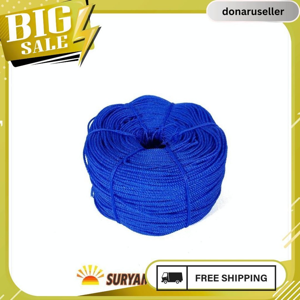 

Tali Tampar Ukuran 4Mm Panjang 220 Meter Gratis Ongkir