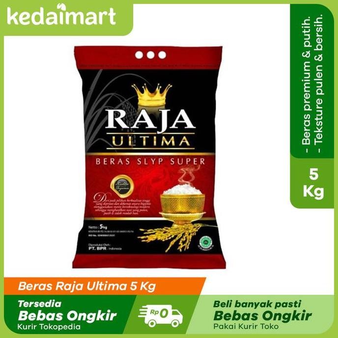 

Beras Raja Ultima Kemasan 5 Kg Kualitas Terbaik Harga Termurah