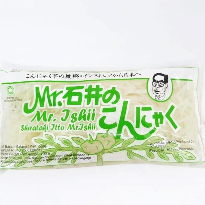 

Mie Shirataki Hijau| Shirataki Noodle Mr Ishii - 1 Dus ( Isi 25 ) Kualitas Terbaik Harga Termurah