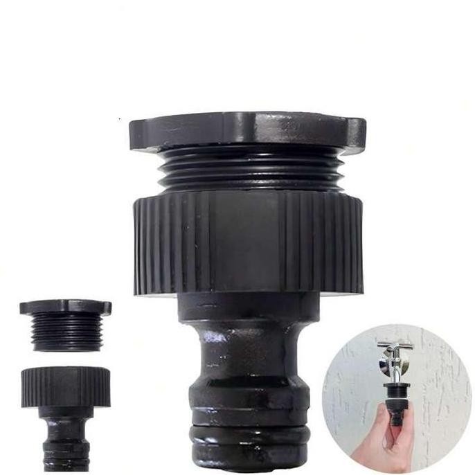 Konektor Keran Air Splitter Y Konektor Keran Air 2 Cabang Adaptor Connector Selang Serbaguna