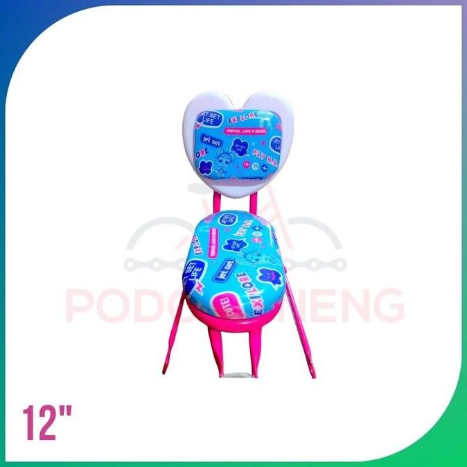 [BATORE] BONCENGAN SEPEDA ANAK BELAKANG KURSI UKURAN 12" 16" 18"