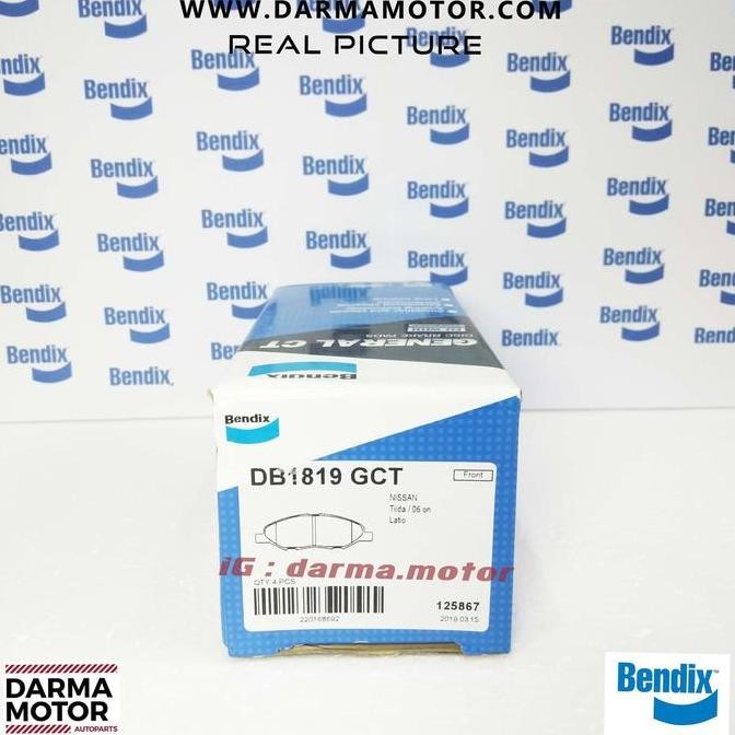 KAMPAS REM DEPAN NISSAN GRAND LIVINA, MARCH, LATIO, 2011-2013 DB1819