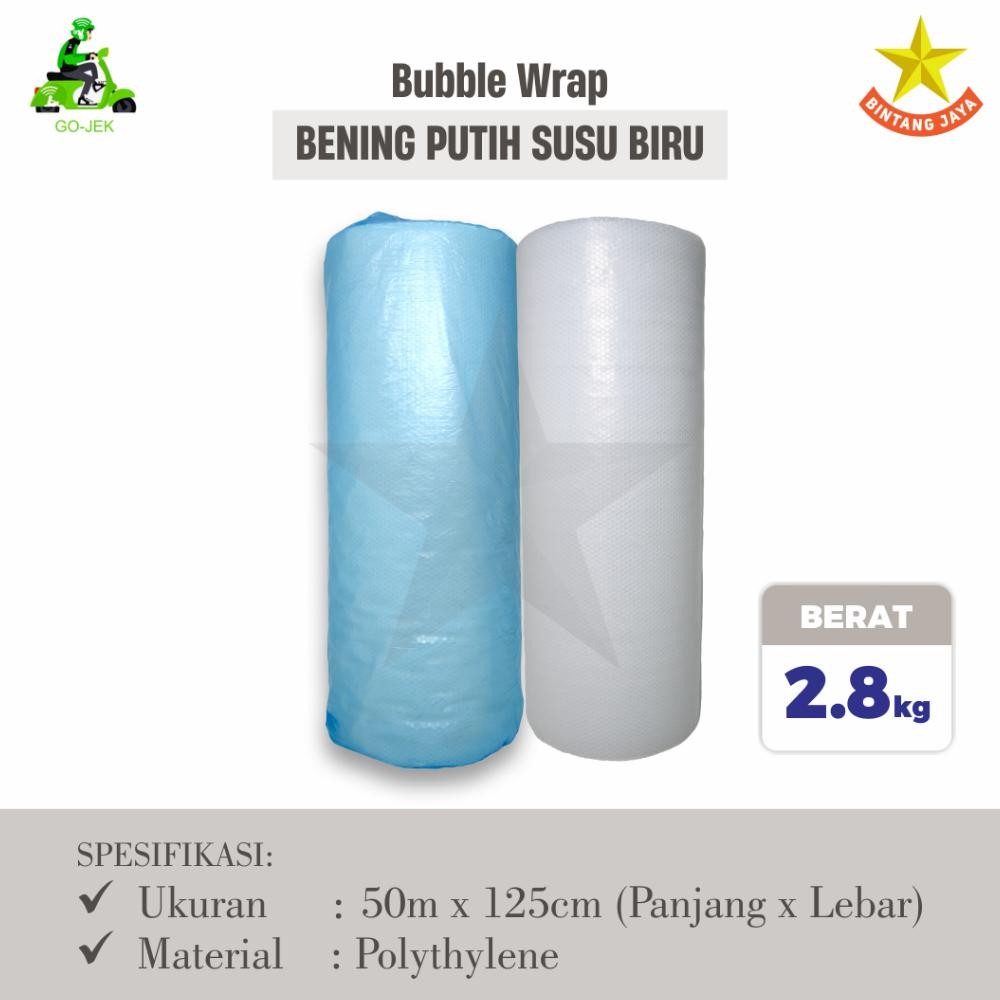 

Terlaris Plastik Bubble Wrap Premium 1 Roll 50 Meter - Lebar 125Cm - Sleman Jogja Bantul A-110