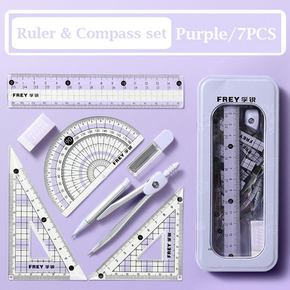 

Et-98 [Dotding] 7Pcs Set Penggaris Ujian & Kantor - Set Alat Ukur Lengkap Untuk Sekolah/Kantor Ujian Penguasa Khusus Kantor Sekolah Alat Tulis H261 Et-98