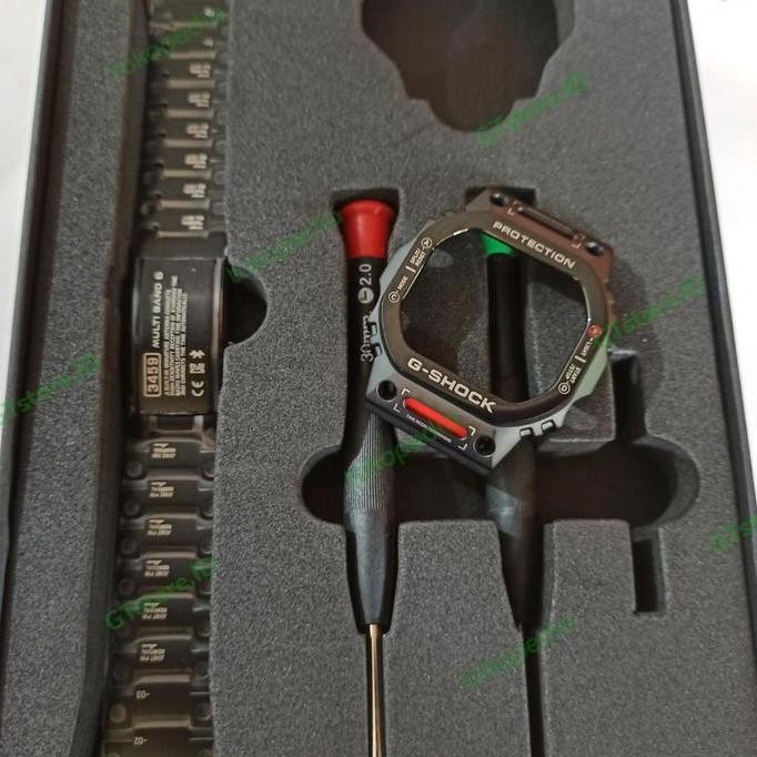 bnb metal bezel n bracelet g-shock gshock dw 5600/dw5600/gwb5600