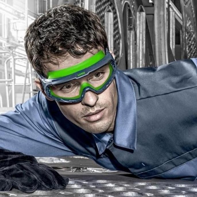 KACAMATA GOOGLE UVEX U-SONIC ORIGINAL GERMANY'- KACAMATA SAFETY GOOGLE