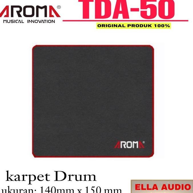 Karpet Drum Aroma TDA50 Aroma Drum Rug Untuk Drum Electric eig