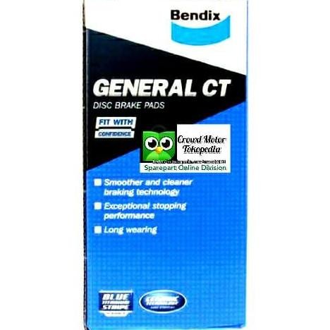 BENDIX Kampas rem depan OUTLANDER SPORT BENDIX