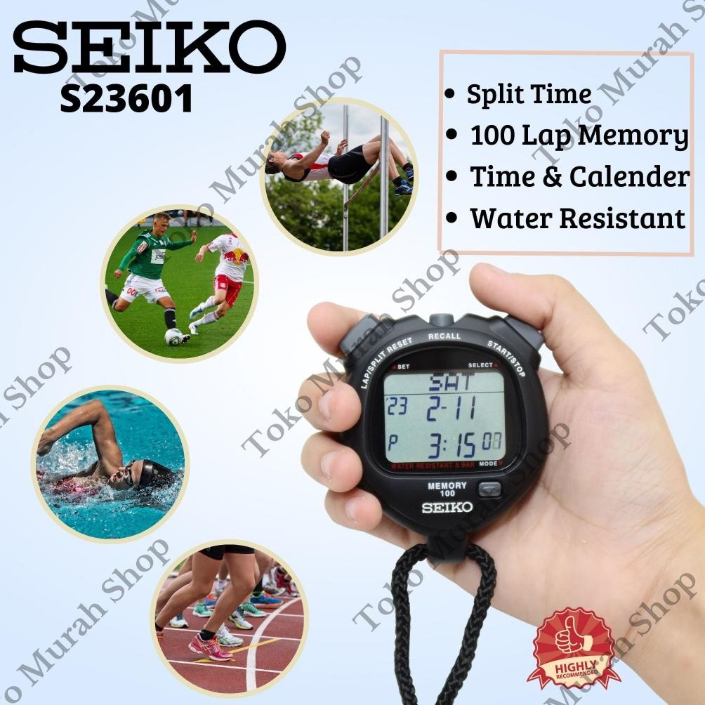 Stopwatch Seiko S23601p Original