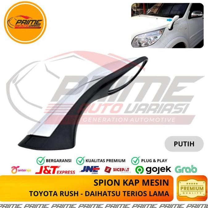 Spion Kap Mesin Rush Spion Kap Mesin Spion Kap Mesin Terios - Putih