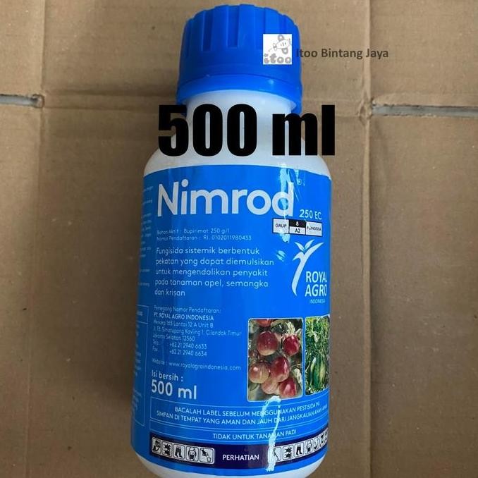 Fungisida Sistemik Nimrod Bupirimat 250Ec 500 Ml