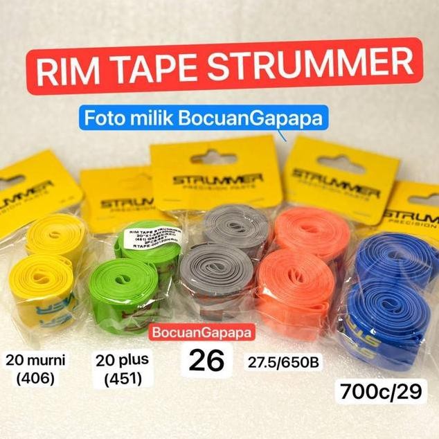 

Rim Tape Strummer Rimtape 26 27.5 29 650B 700C
