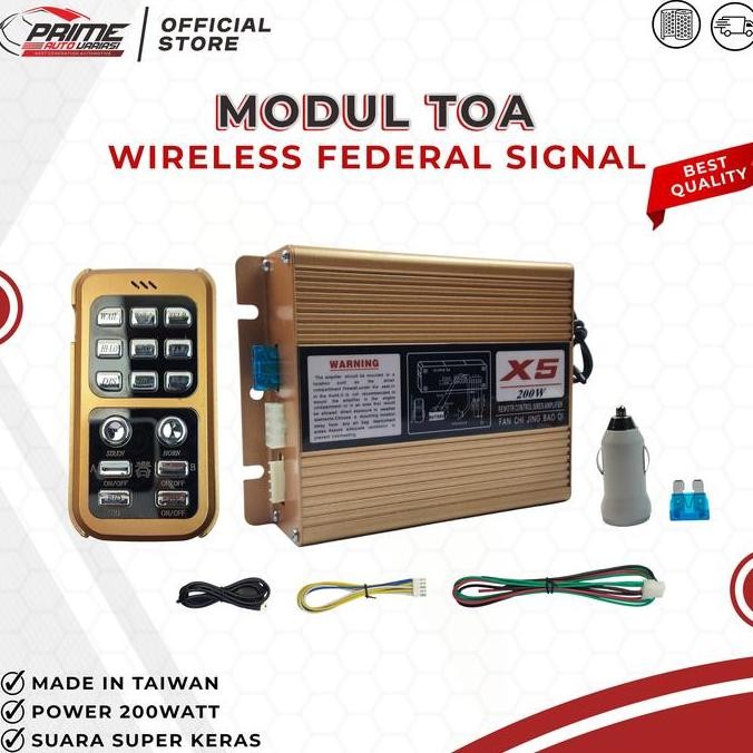 Modul Toa Federal Signal X5 Modul Toa Wireless Sirine Wireless Modul