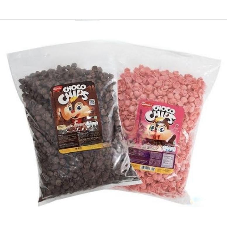

Simba Choco Chips Bulky 950gr Rasa Cokelat Strawberry