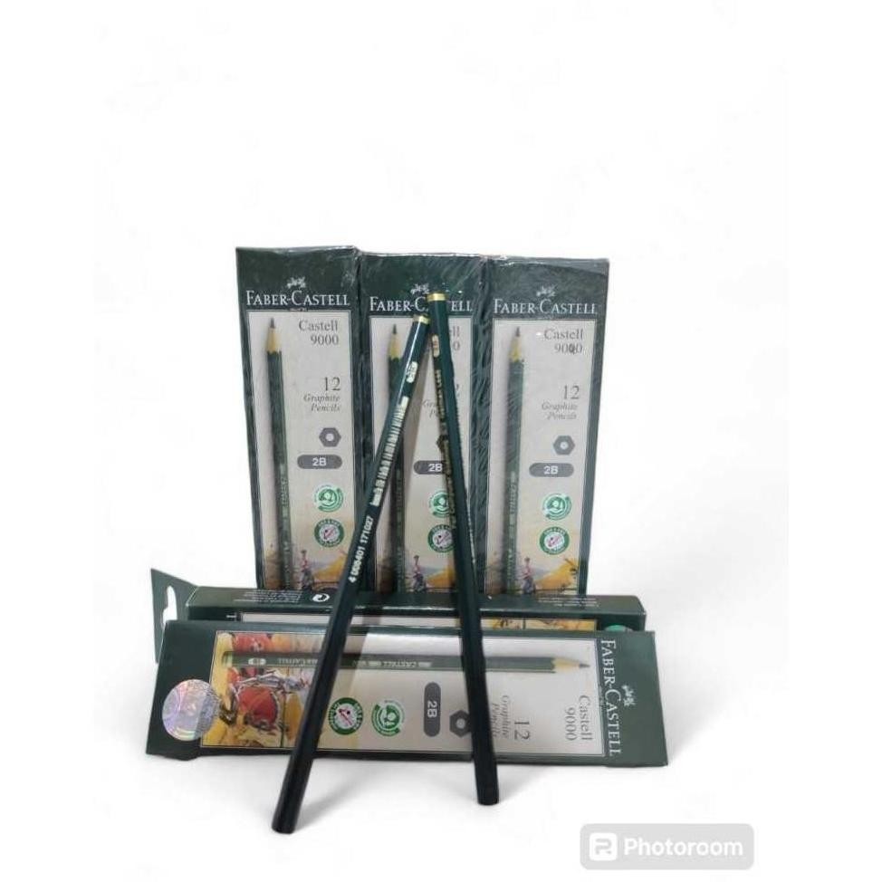 

Paket Hemat Pensil Faber Castell 2B Isi 6 Pack (72 Pcs) / Per Pack Isi 12 Pcs - Cuci Gudang Per Slop