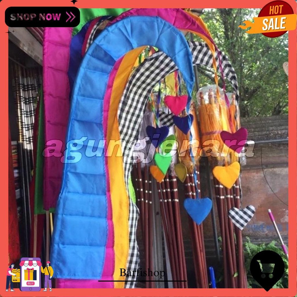 Umbul Umbul Khas Bali 5Meter Terlaris