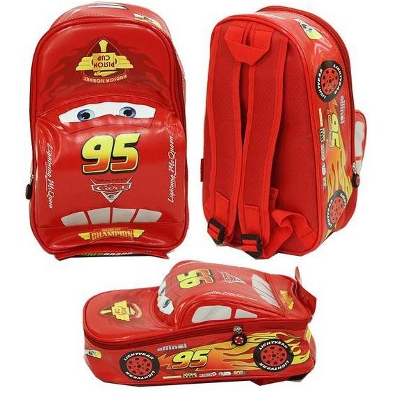 

Terjangkau Bag Tas Ransel Sekolah Anak Bayi Tk Cars Mcqueen Bentuk Mobil Merah