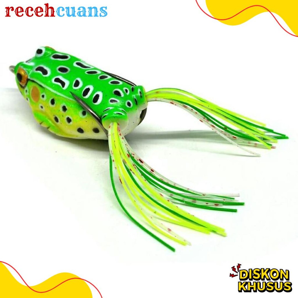 Soft Frog 3 Cm Umpan Katak Termurah | Soffrog - Sofrog Katak Buatan Umpan Buatan - Umpan Ikan Gabus 