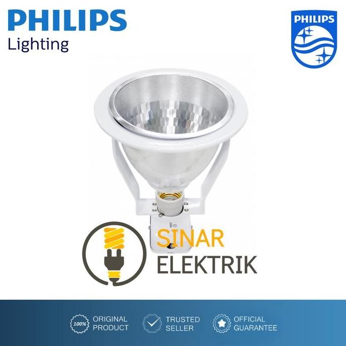 BEBAS ONGKIR - Downlight Philips 5 Inch FBS115 Putih - FBS 115 5 Inci White Grosir